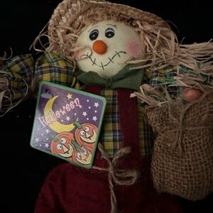 Colorful Scarecrow Halloween Decoration